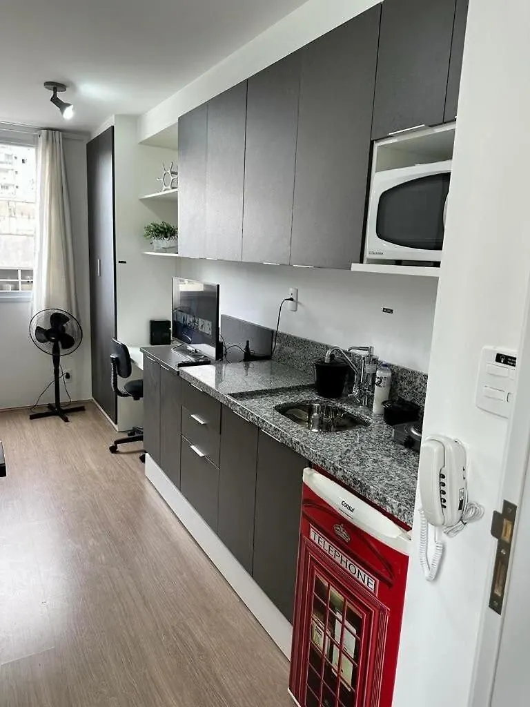 Appartement Sossegado Studio No Bras Com Piscina/Metro Bras à São Paulo