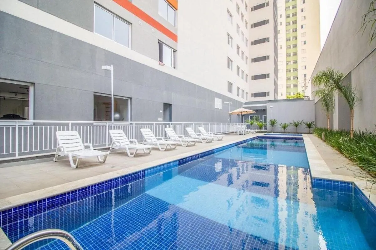 Appartement Sossegado Studio No Bras Com Piscina/Metro Bras à São Paulo